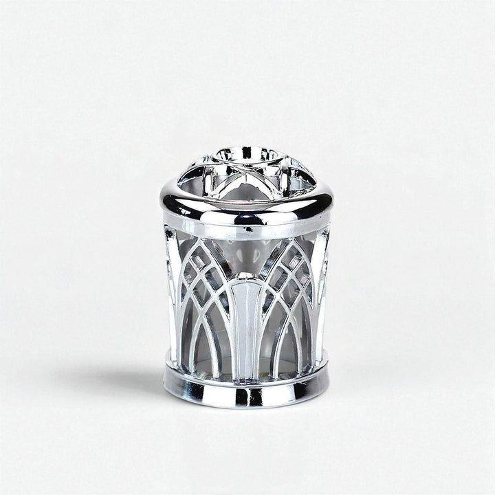Arthur Silver Large Lamp Crown against a white neutral background