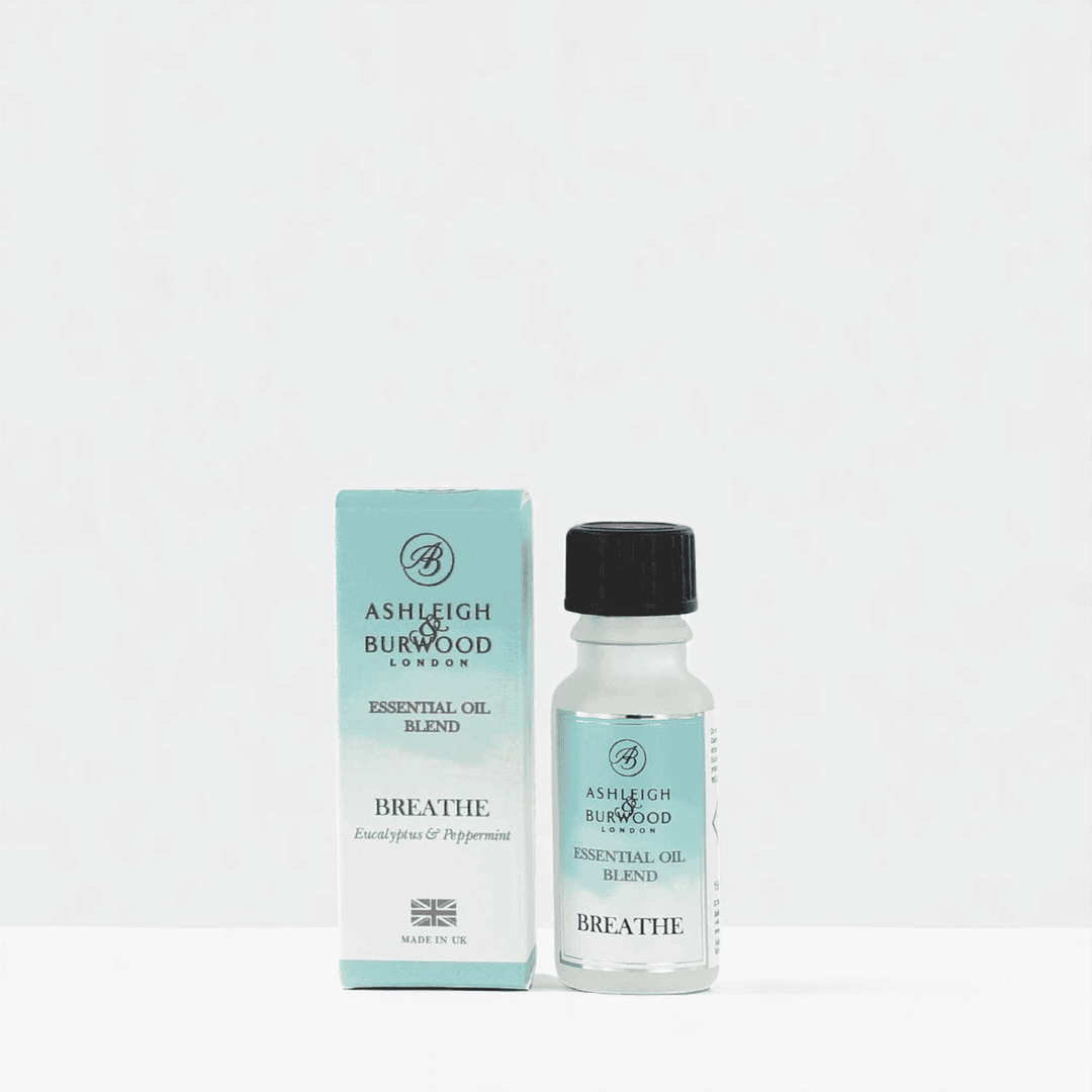 Breathe Fragrance Oil against a white neutral background