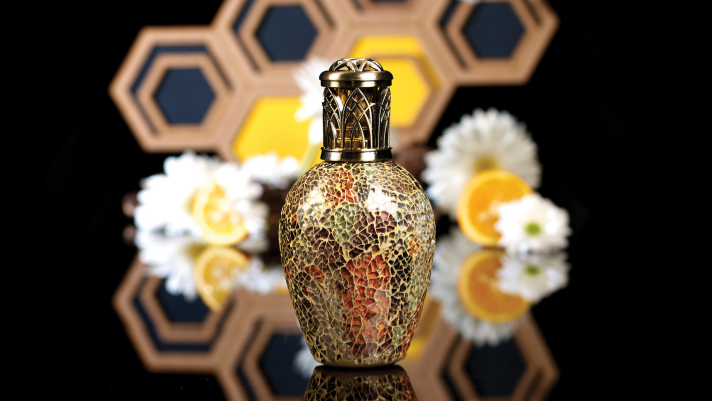 Gold Fragrance Lamp