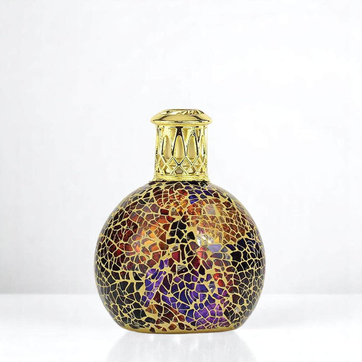 Golden Sunset Fragrance Lamp against a white neutral background