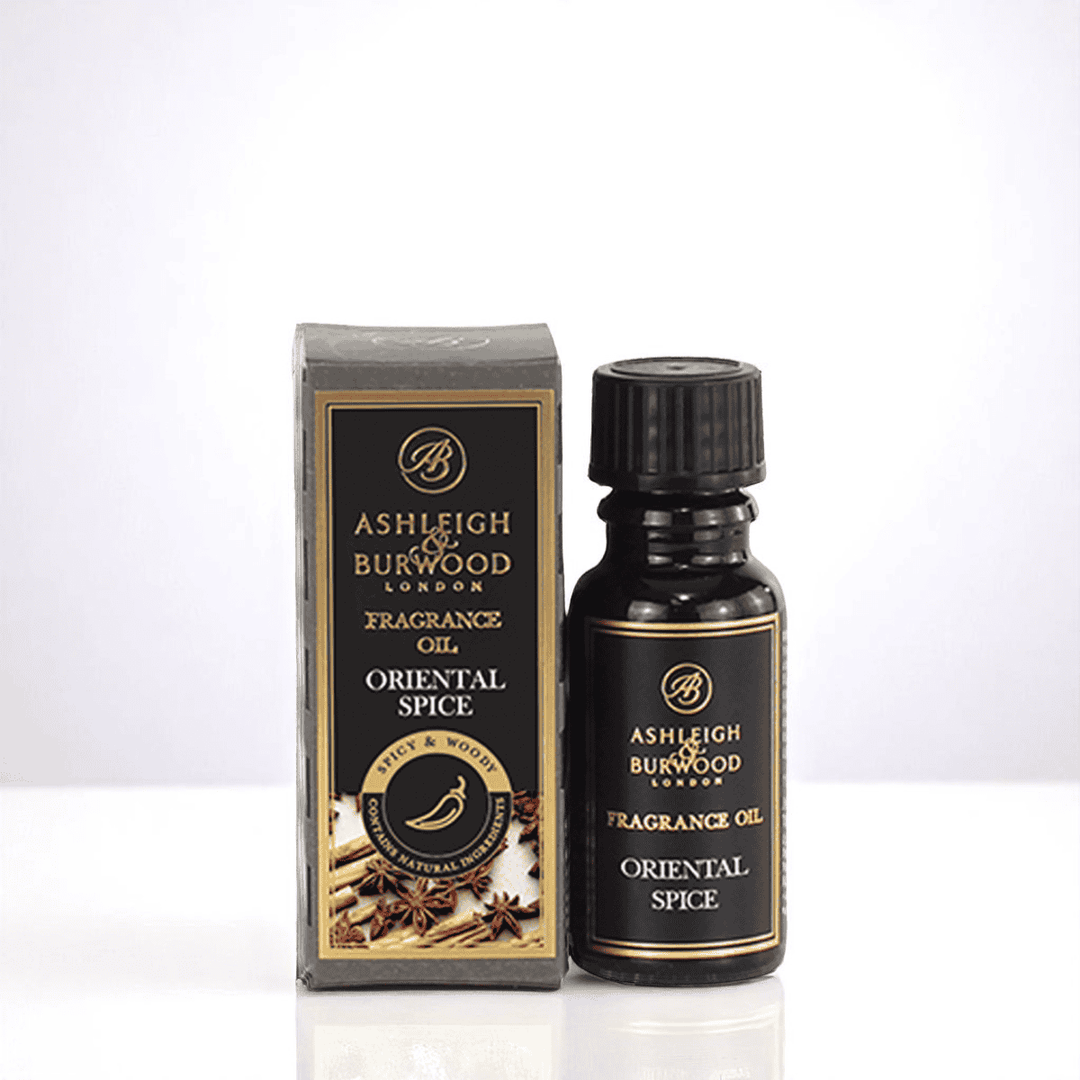 Oriental Spice Signature Fragrance Oil against a white neutral background
