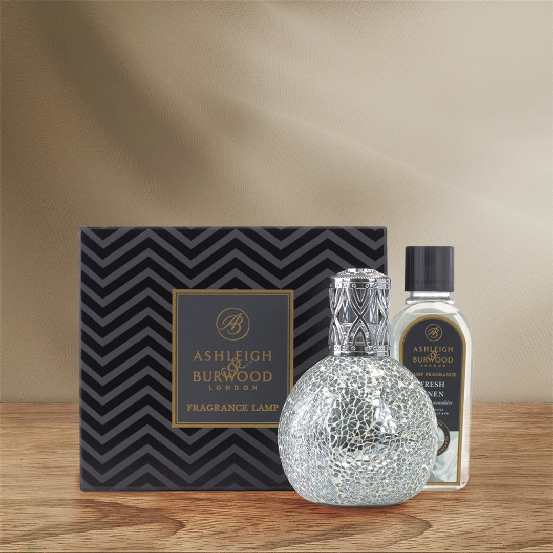Paradiso & Fresh Linen Fragrance Lamp Gift Set