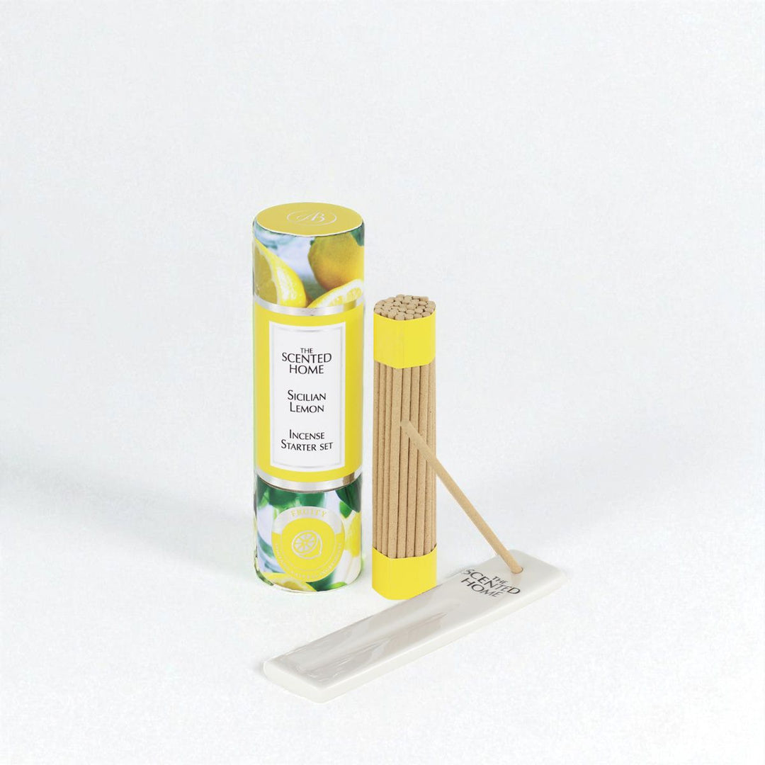 Sicilian Lemon Mini Incense Set