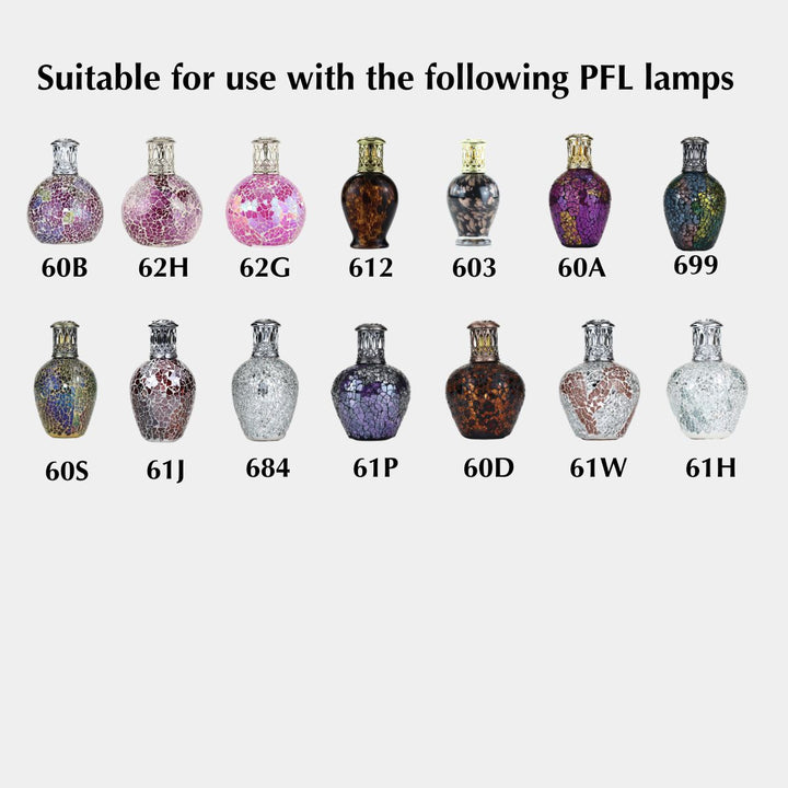 A picture of small lamps that use a small wick