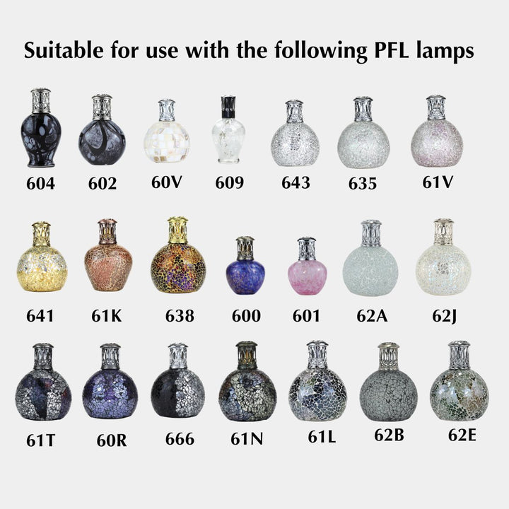 a group of small lamps which use small wicks