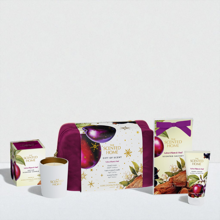 Velvet Plum & Oud Home & Body Gift Set