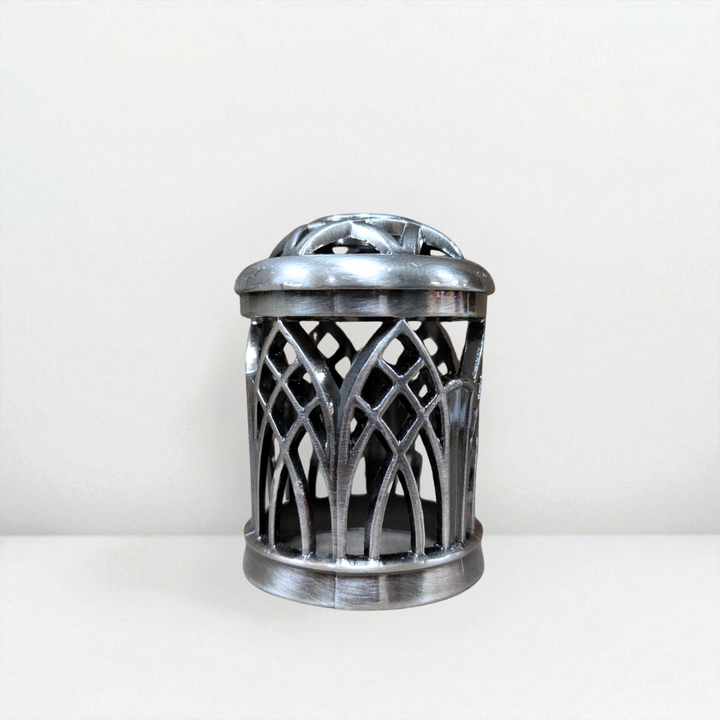 Arthur (Antique Silver) Large Fragrance Lamp Crown