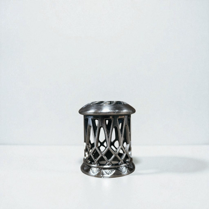 Victoria (Antique Silver) Small Fragrance Lamp Crown