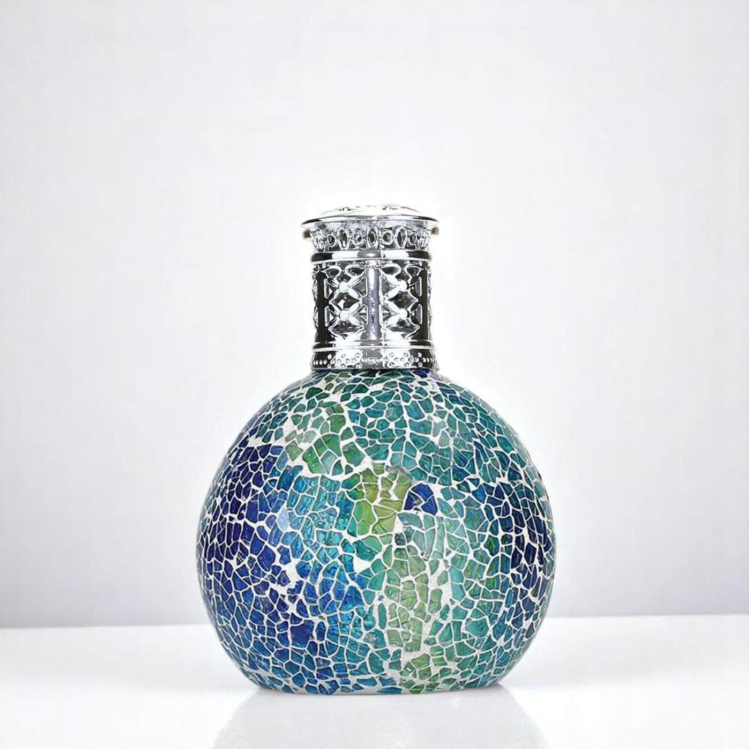 A Drop of Ocean Fragrance Lamp against a white neutral background