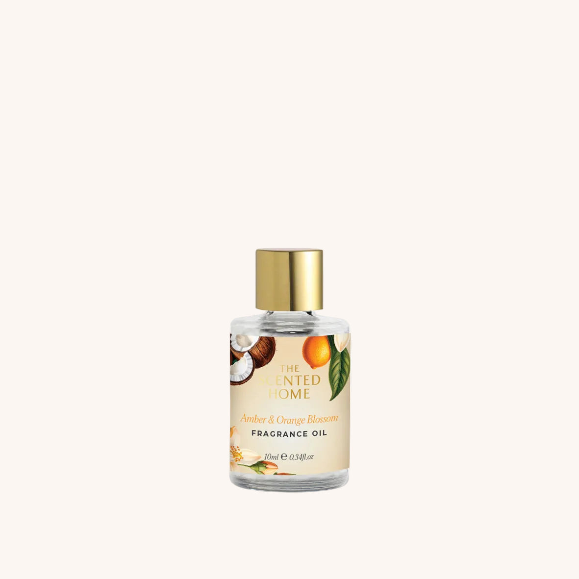 Amber & Orange Blossom Fragrance Oil on a white background