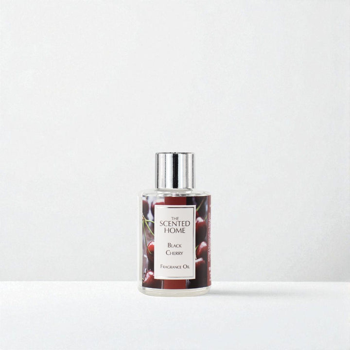 Black Cherry Fragrance Oil against a white neutral background