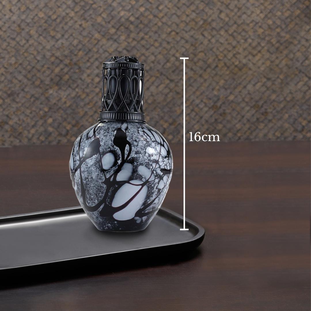 Black Marble Fragrance Lamp Size