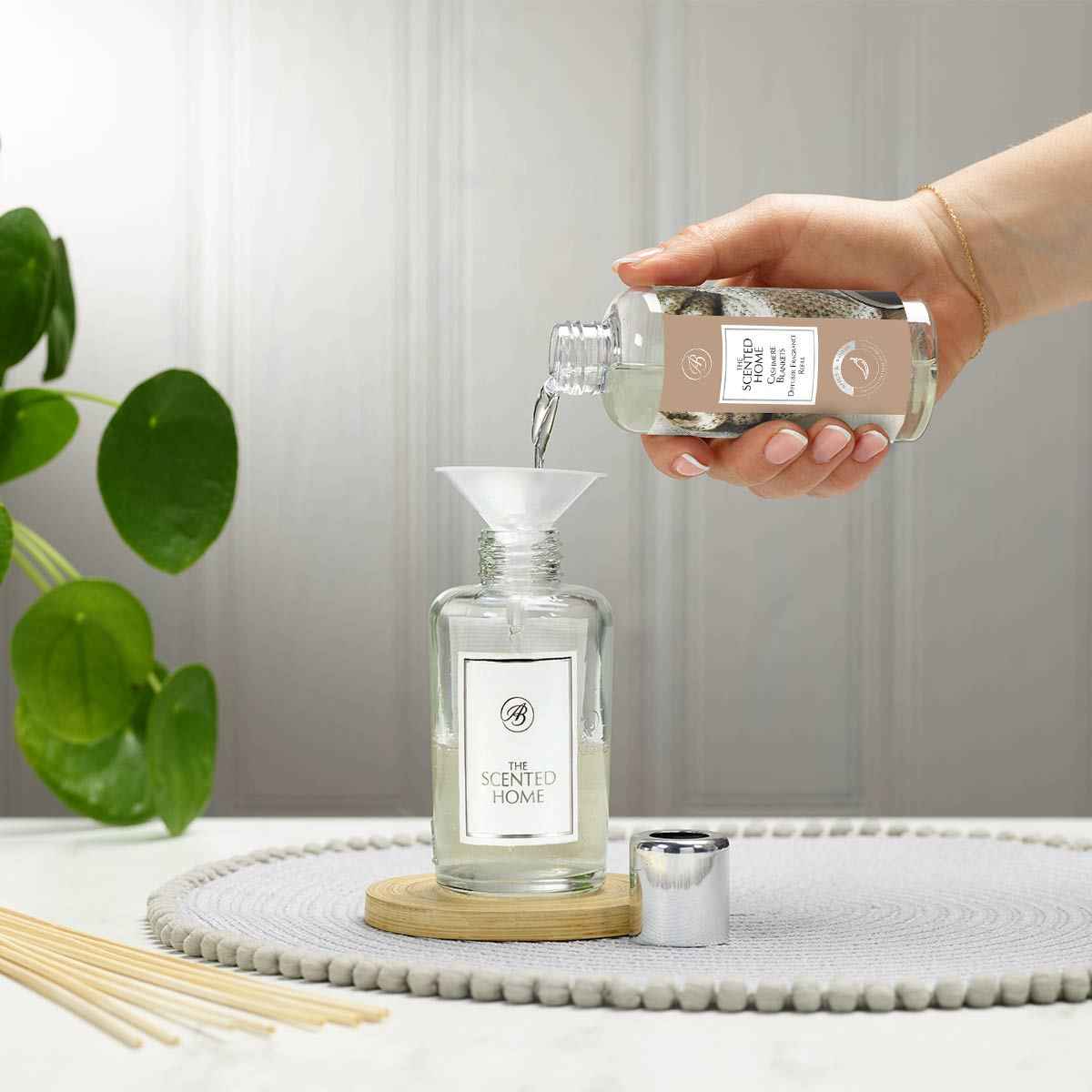 Cashmere Blankets Reed Diffuser Refill