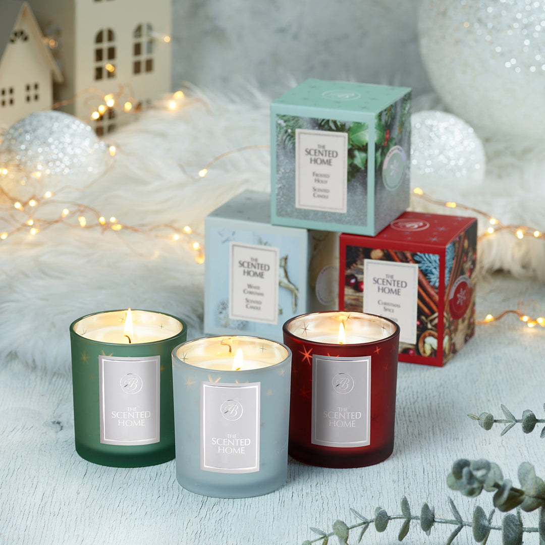 Christmas Scented Jar Candle Group