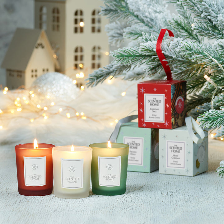 Christmas Scented Votives group shot