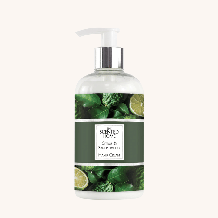 Citrus &amp; Sandalwood Hand Cream on a white background
