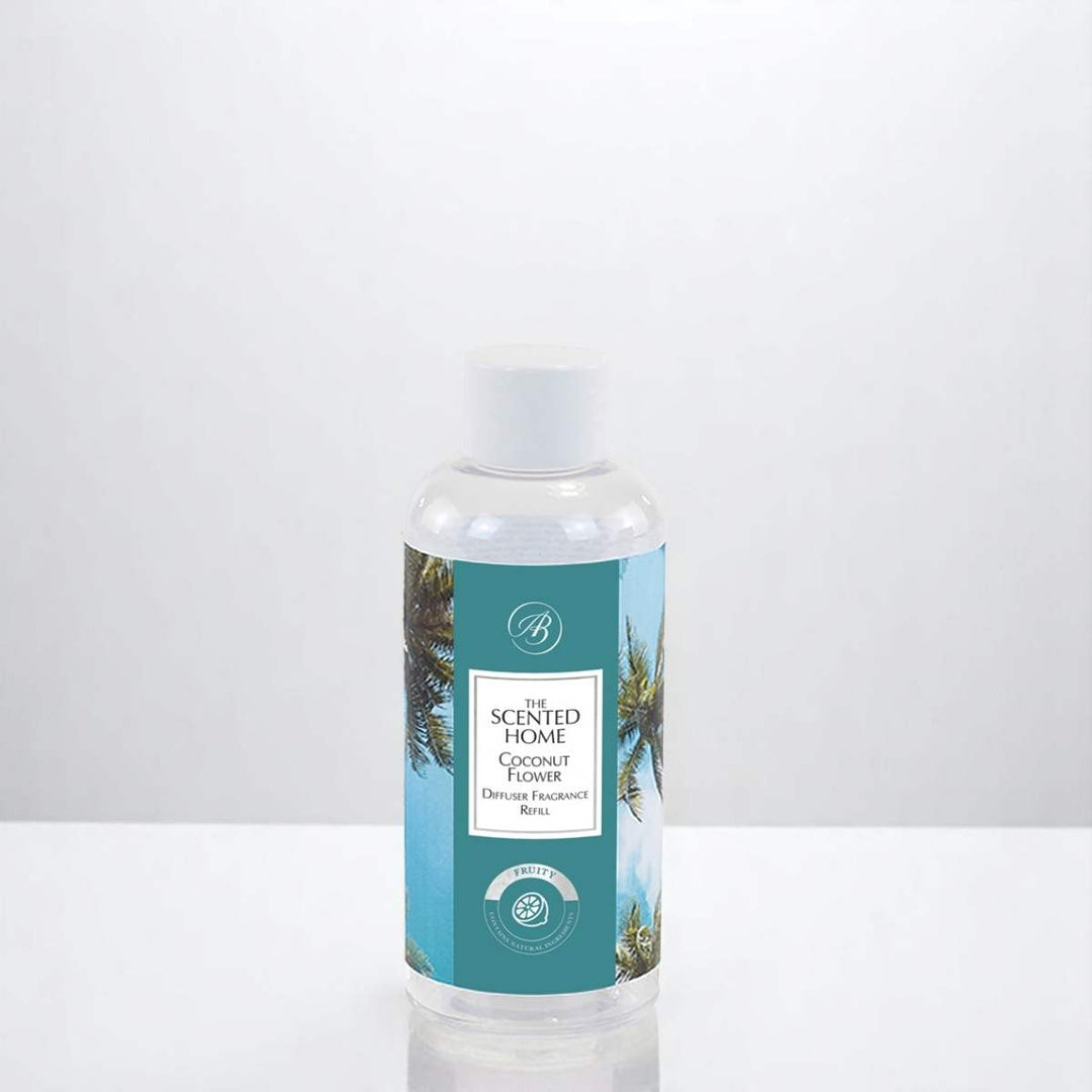 Coconut Flower Reed Diffuser Refill against a white neutral background