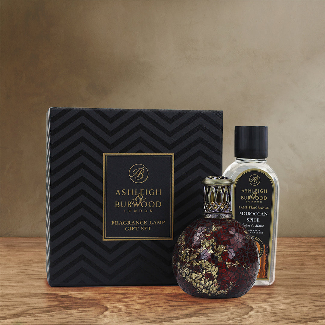 Dragon's Eye & Moroccan Spice Fragrance Lamp Gift Set