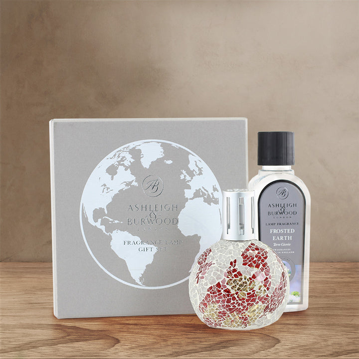 Earth's Magma & Frosted Earth Fragrance Lamp Gift Set