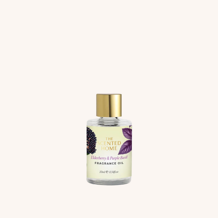 Elderberry &amp; Purple Basil Fragrance Oil on a white background