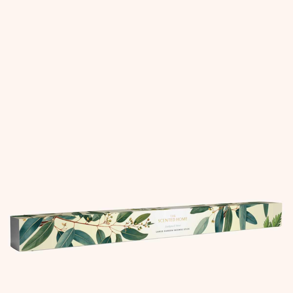 Eucalyptus & Vetiver Garden Incense on a white background 