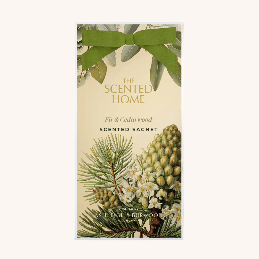 Fir & Cedarwood Scented Sachet on a white background