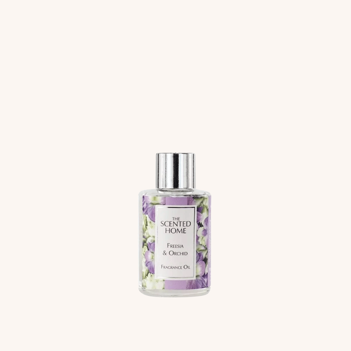 Freesia & Orchid Fragrance Oil on a white background