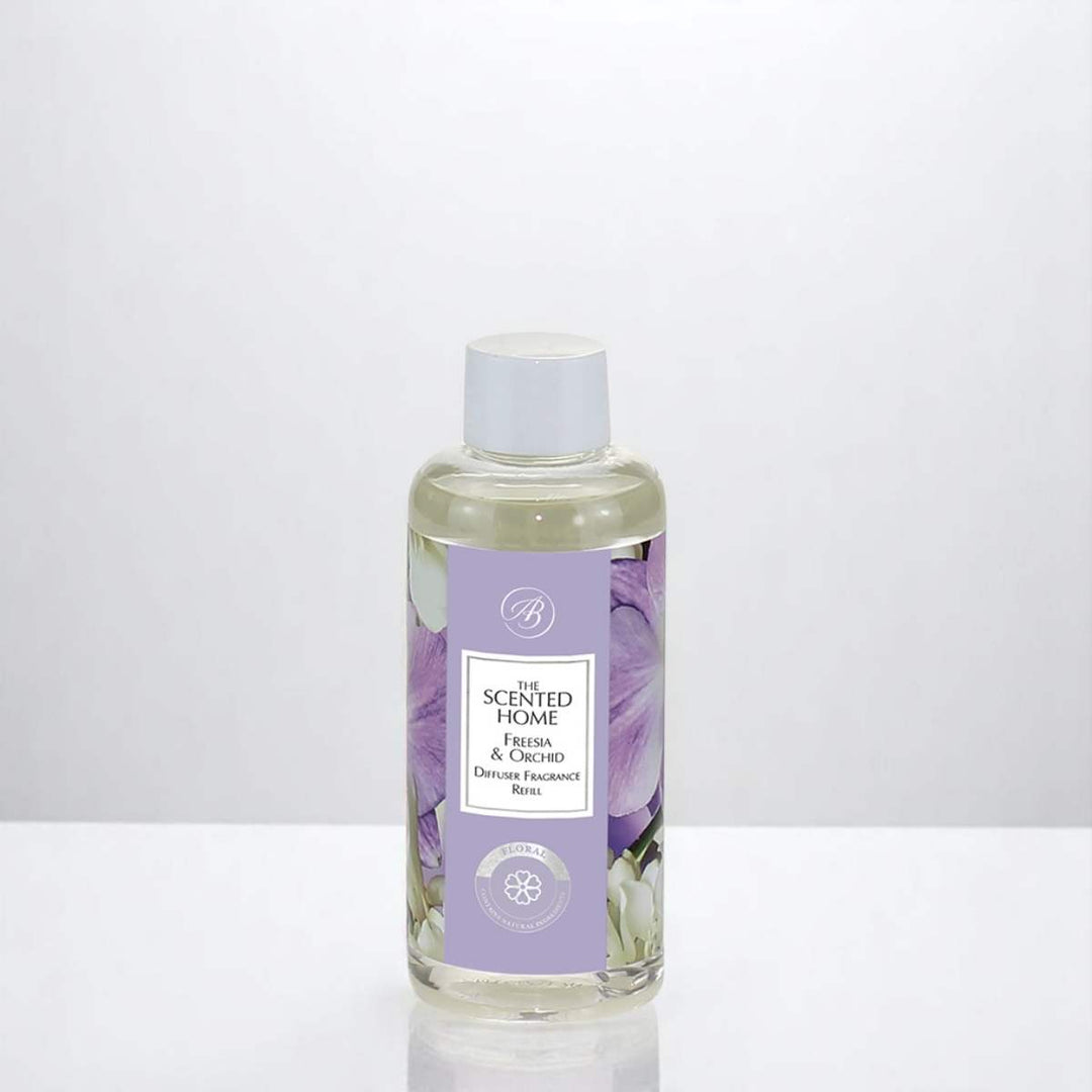 Freesia & Orchid Diffuser Refill against a white neutral background
