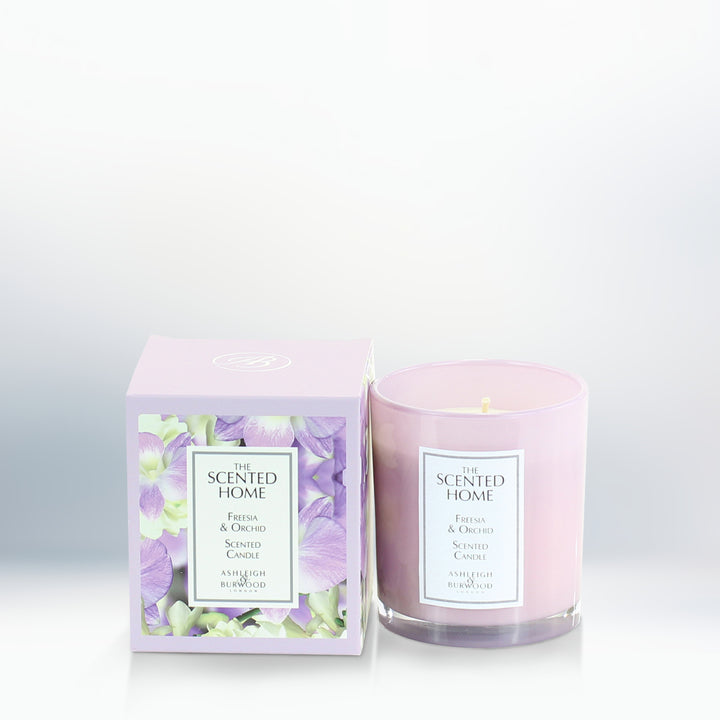 Freesia & Orchid Scented Jar Candle