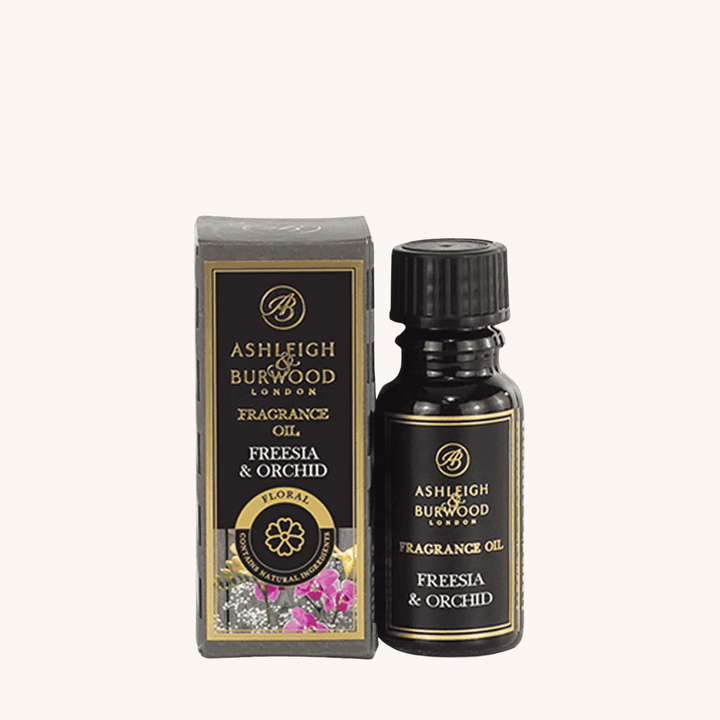 Freesia &amp; Orchid Signature Fragrance Oil on a white background