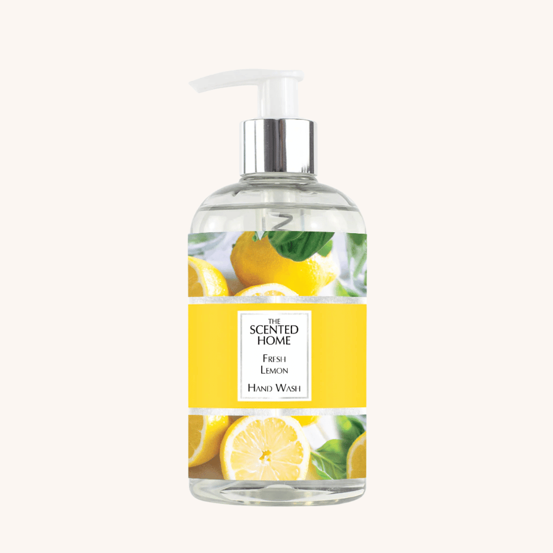 Fresh Lemon Hand Wash on a white background