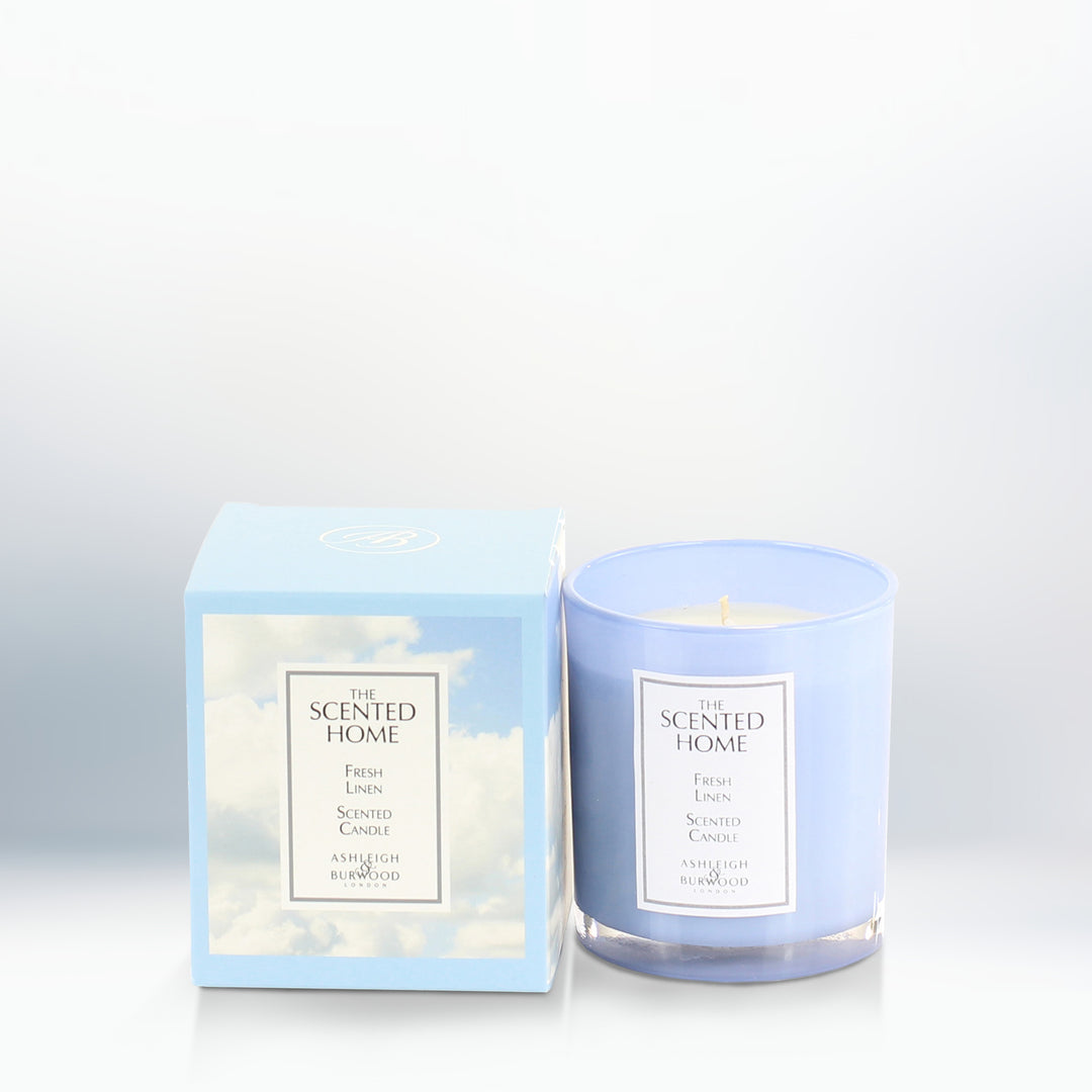 Fresh Linen Scented Jar Candle