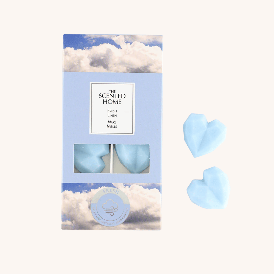 Fresh Linen Wax Melts on a white background