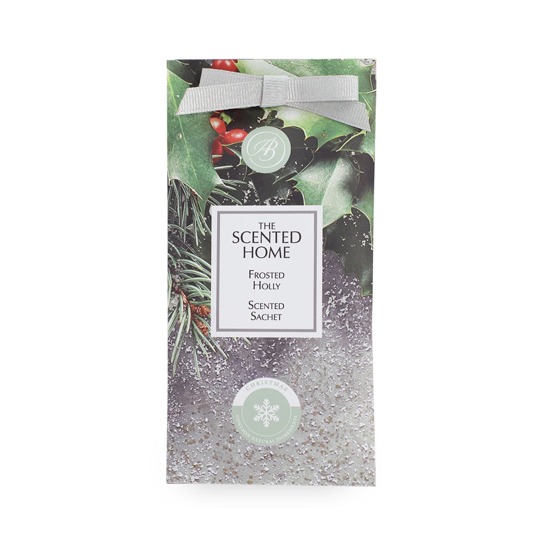 Frosted Holly Slim Scented Sachet