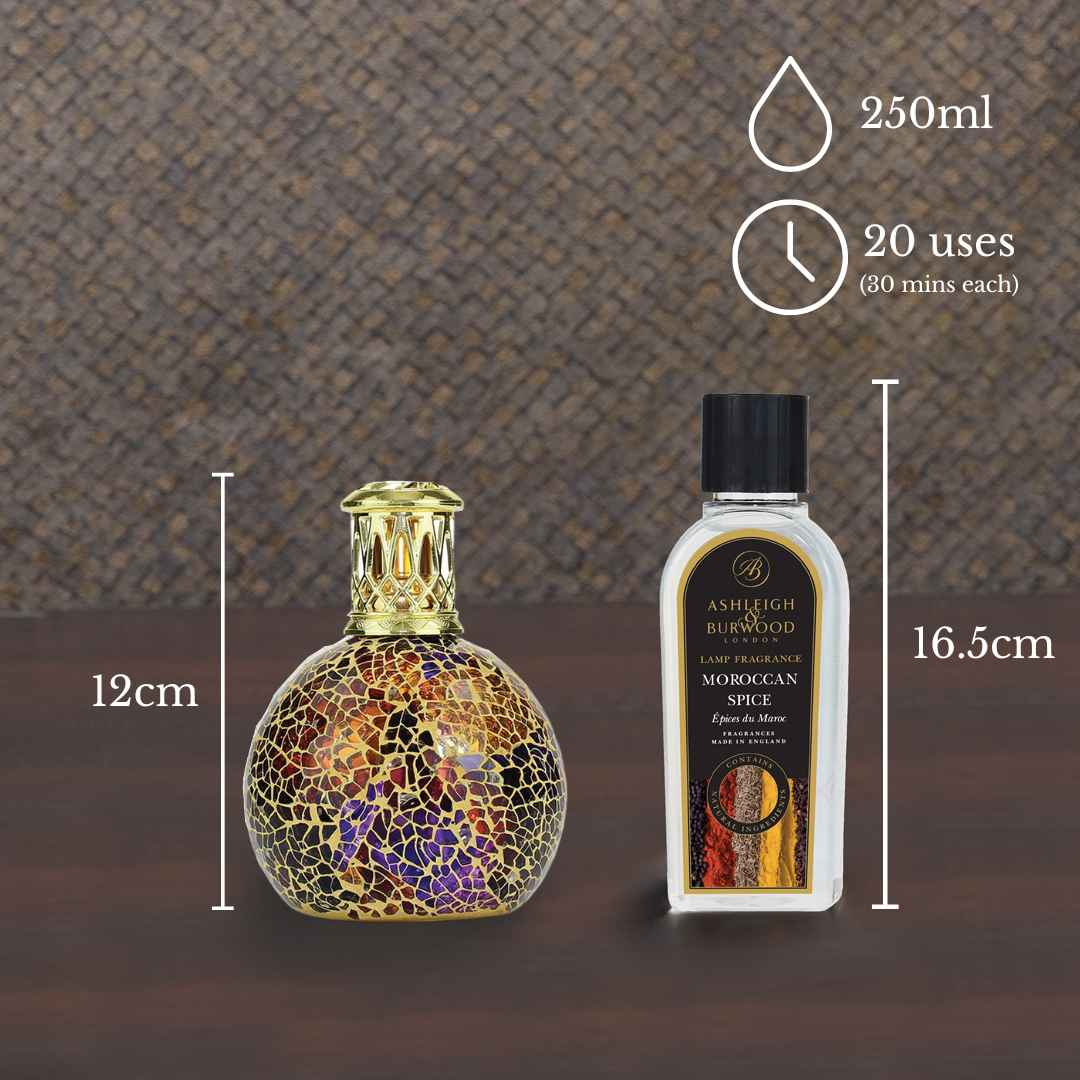 Golden Sunset & Moroccan Spice Fragrance Lamp Gift Set