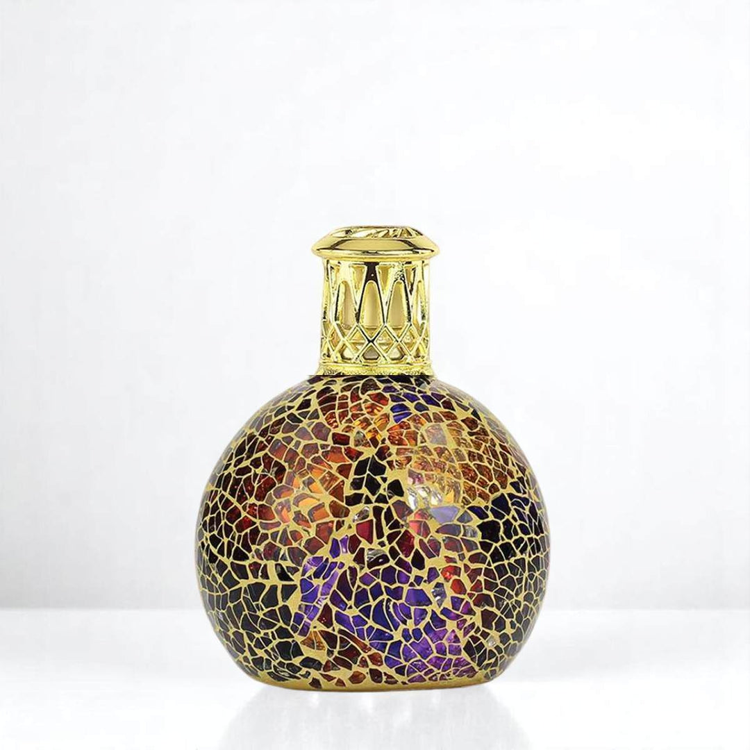 Golden Sunset Fragrance Lamp against a white neutral background
