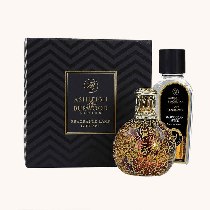 Golden Sunset with Moroccan Spice Gift Set on a white background