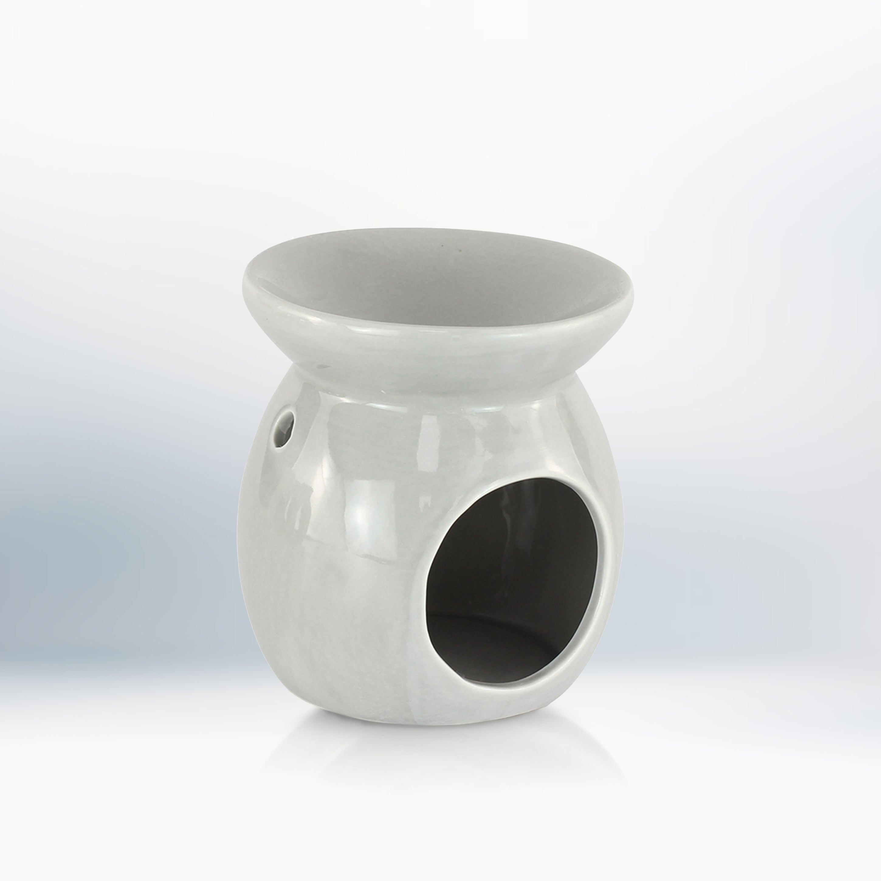 ashleigh & burwood Grey Round Wax Melt Burner