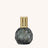 Grey Spiral Glass Fragrance Lamp on a white background