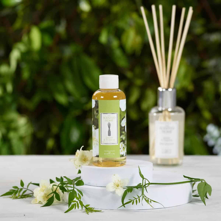 Jasmine & Tuberose Reed Diffuser Refill and Reed Diffuser