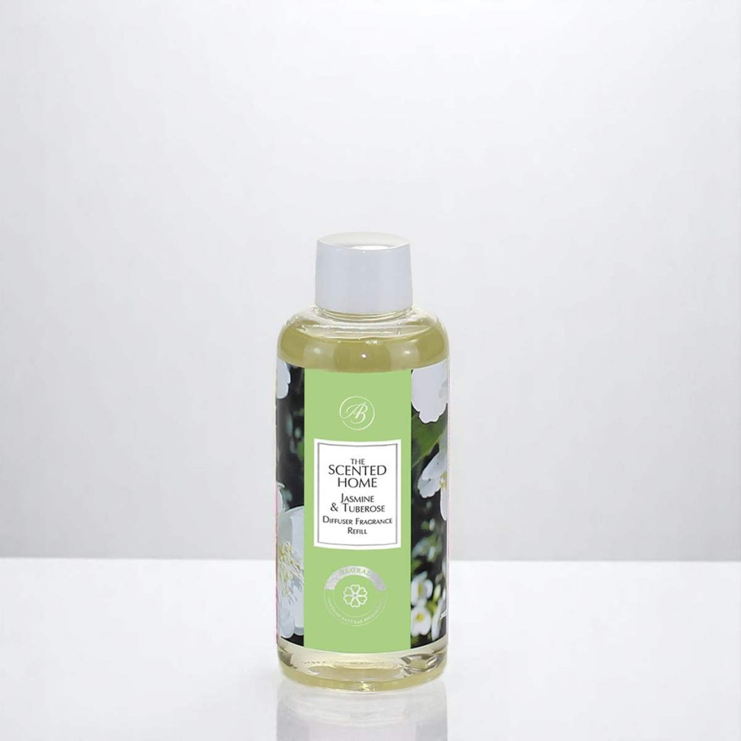 Jasmine & Tuberose Diffuser Refill against a white neutral background