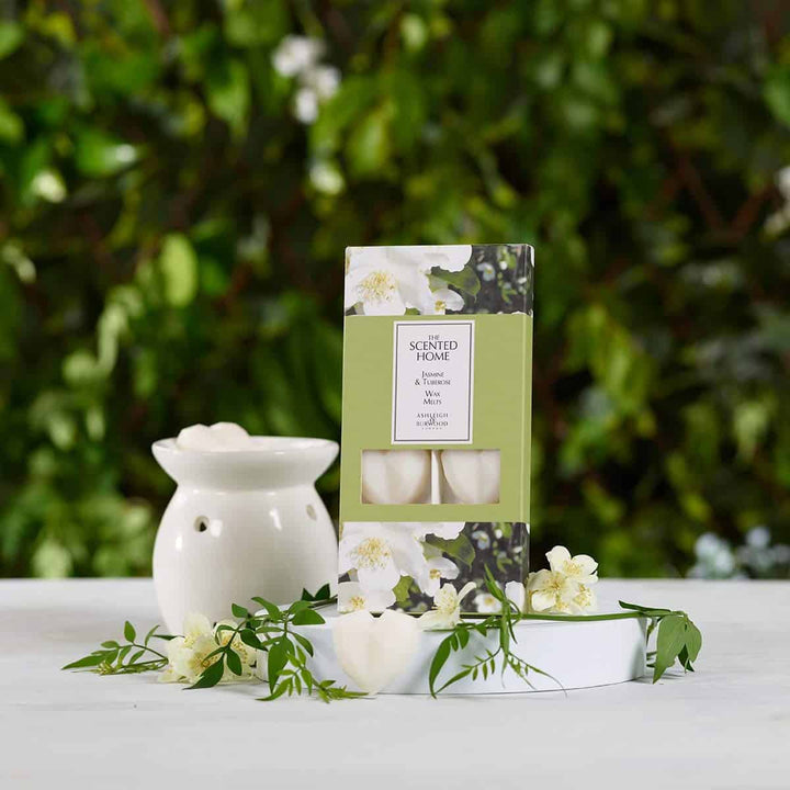 Jasmine & Tuberose Wax Melts and Wax Melt Burner