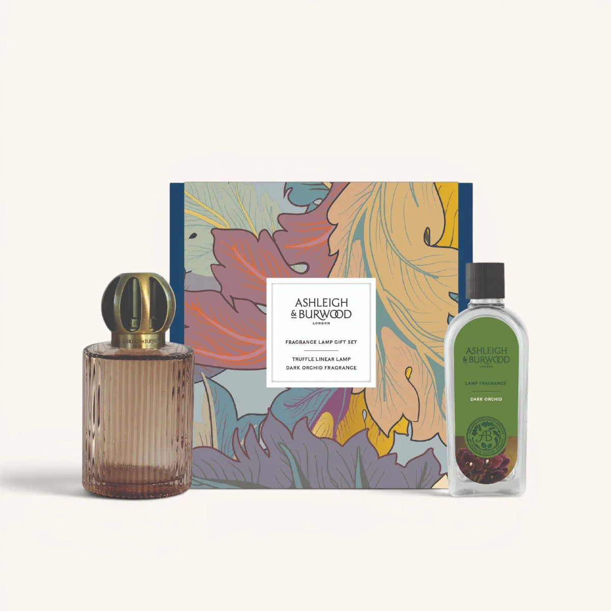 Linear Truffle and Dark Orchid Fragrance Lamp Gift Set