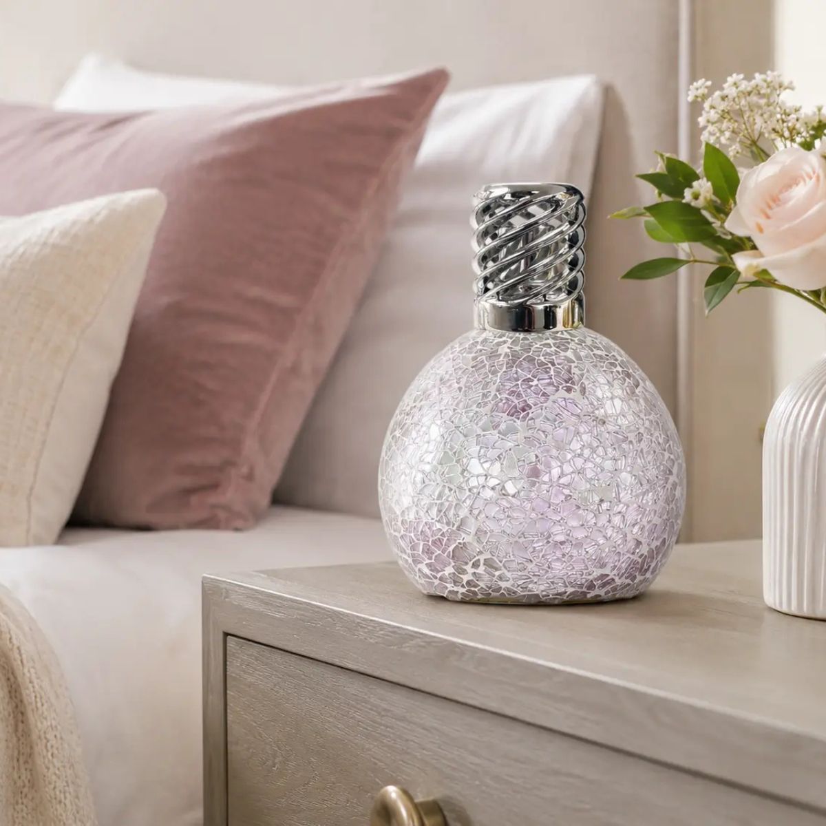 Frosted Rose Fragrance Lamp