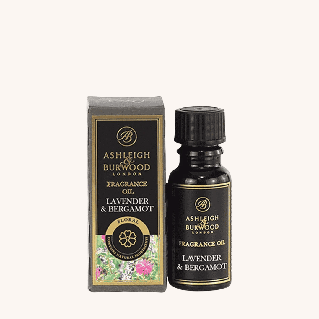 Lavender & Bergamot Signature Fragrance Oil on a white background