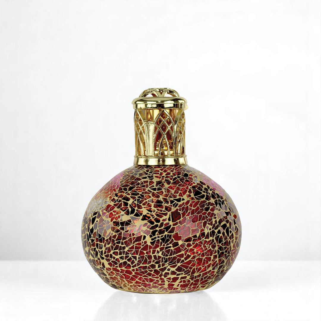 Leopardess Fragrance Lamp against a white neutral background