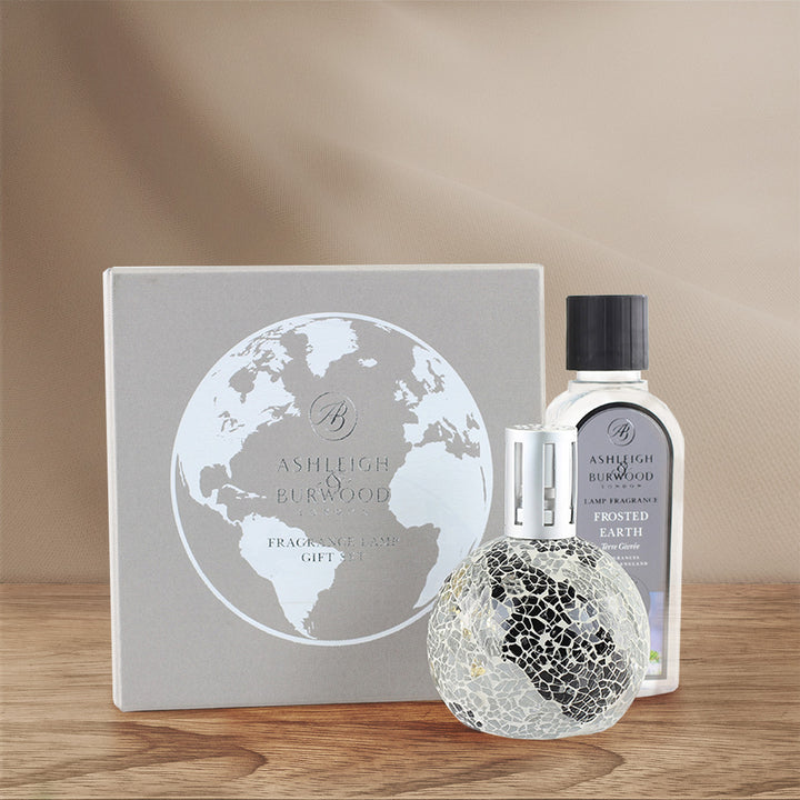 Mineral Earth & Frosted Earth Fragrance Lamp Gift Set