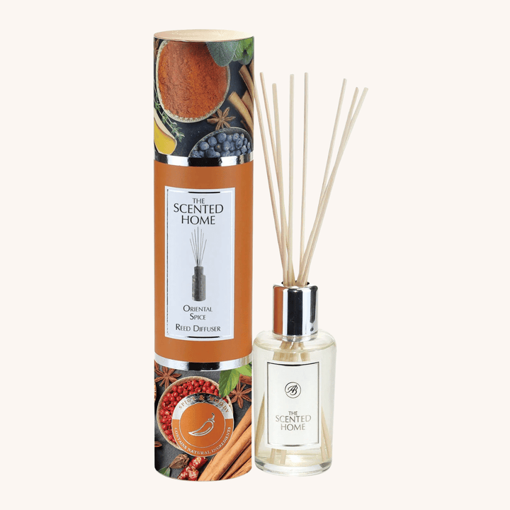 Oriental Spice Reed Diffuser on a white background