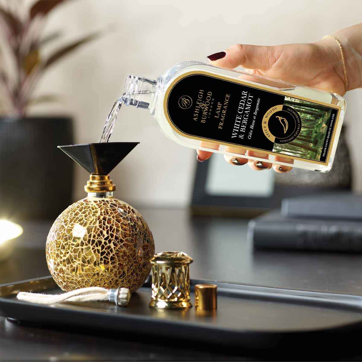 White Cedar & Bergamot Lamp Fragrance