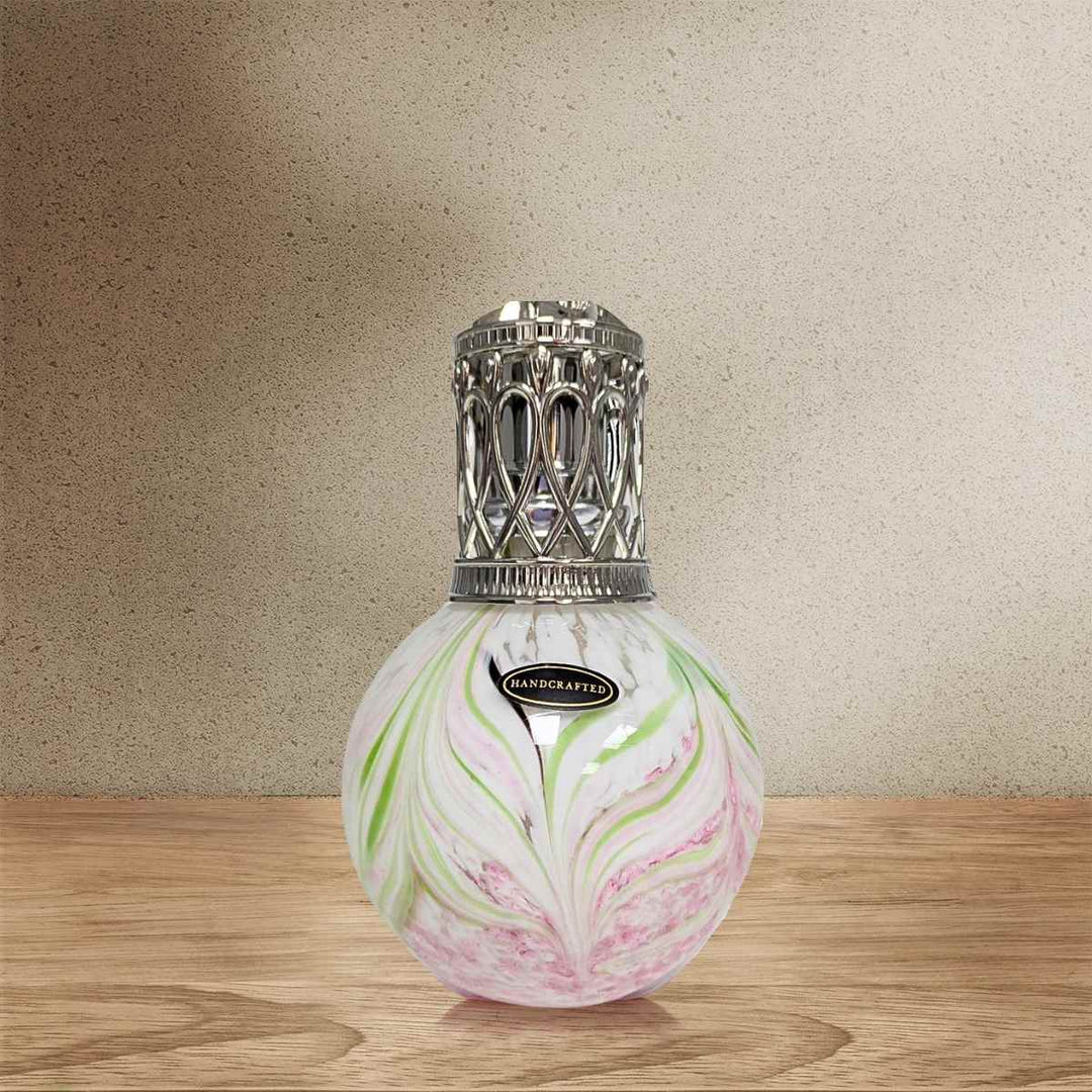 A picture of the Sweet Dreams Fragrance Lamp on a wooden surface
